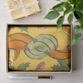 Autumn Pumpkins and Leaves Series Design 20 Tissuepapier (Geschenk)