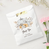 Autumn Pumpkins Bedankzakje (Gezegeld)