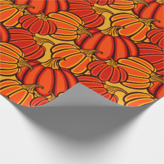 Autumn pumpkins cadeaupapier