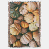 Autumn Pumpkins Deken (Voorkant Verticaal)
