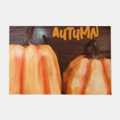 Autumn Pumpkins Deurmat (Voorkant)