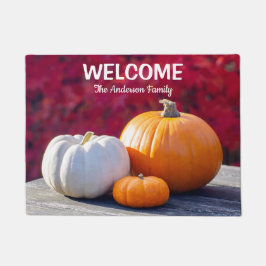 Autumn Pumpkins Doormat Deurmat