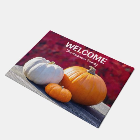 Autumn Pumpkins Doormat Deurmat (Schuin)