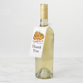 Autumn pumpkins flessenhanger (Schuin)