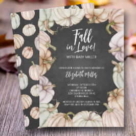 Autumn Pumpkins Gender Neutraal Baby shower Kaart