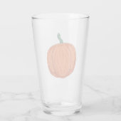 Autumn Pumpkins Glas (Achterkant)