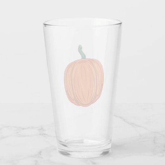 Autumn Pumpkins Glas (Achterkant)