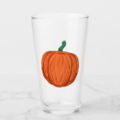 Autumn Pumpkins Glas (Voorkant)