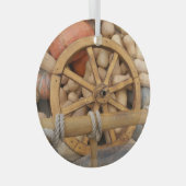 Autumn pumpkins glas ornament (Voorkant Rechts)