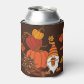 Autumn Pumpkins Gnome Spice Kaart Blikjeskoeler (Blikje Voorkant)