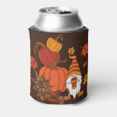Autumn Pumpkins Gnome Spice Kaart Blikjeskoeler (Blikje Achterkant)