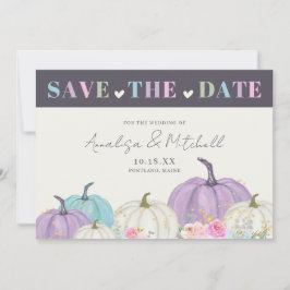 Autumn Pumpkins Herfst Save The Date