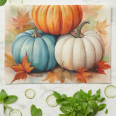 Autumn Pumpkins Keukenhanddoek (Gevouwen)