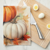 Autumn Pumpkins Keukenhanddoek (Quarter Fold)