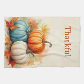 Autumn Pumpkins Keukenhanddoek (Horizontaal)
