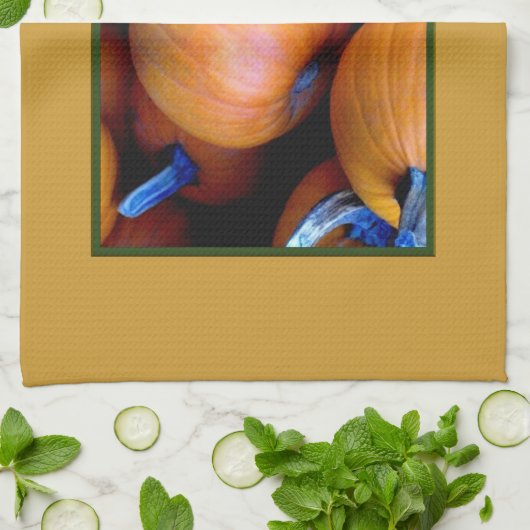 'Autumn Pumpkins' Kitchen Towel Theedoek (Gevouwen)