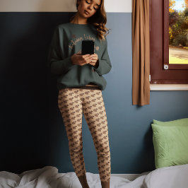 Autumn Pumpkins Leggings