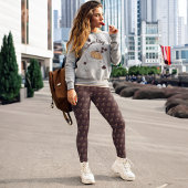 Autumn Pumpkins Leggings