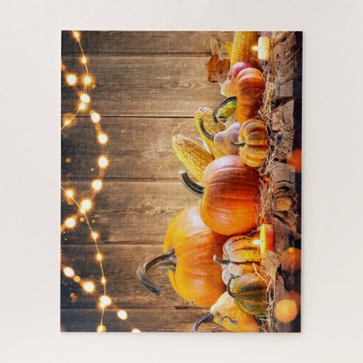 Autumn Pumpkins Legpuzzel (Verticaal)