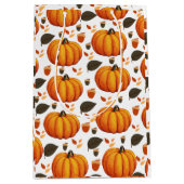 Autumn Pumpkins Medium Cadeauzakje (Voorkant)