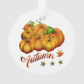 Autumn pumpkins ornament (achterkant)