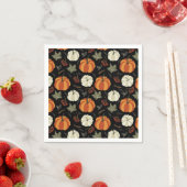 Autumn Pumpkins Pattern Servet (Insitu)