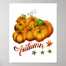 Autumn pumpkins