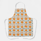 Autumn Pumpkins Print Schort (Voorkant)