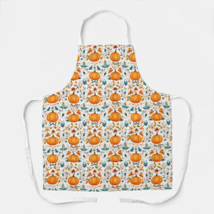 Autumn Pumpkins Print Schort