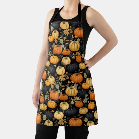 Autumn Pumpkins Print Schort (Insitu)
