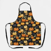 Autumn Pumpkins Print Schort (Voorkant)