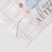 Autumn Pumpkins Pset Tissue Paper Tissuepapier (Detail)