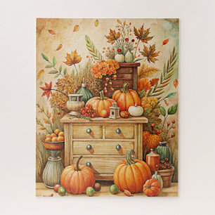 Autumn Pumpkins Puzzel