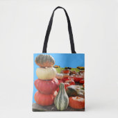 Autumn Pumpkins Scene Tote Bag (Voorkant)