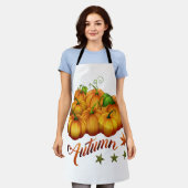 Autumn pumpkins schort (Gedragen)