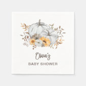 Autumn Pumpkins Servet (Voorkant)