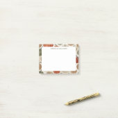 Autumn Pumpkins Thanksgiving Name Sjabloon Post-it® Notes (Op bureau)