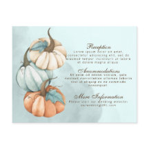 Autumn Pumpkins Wedding Enclosure