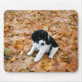 Autumn Puppy Muismat (Voorkant)