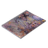 Autumn Purple Fantasy Collage Notitieboek (Linkerzijde)