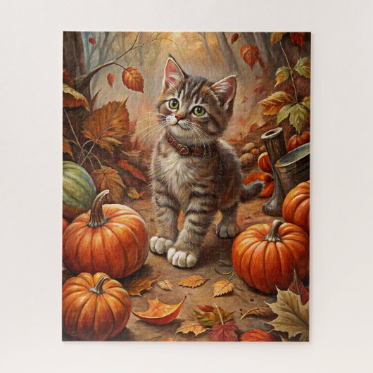 Autumn Puzzle Legpuzzel (Verticaal)