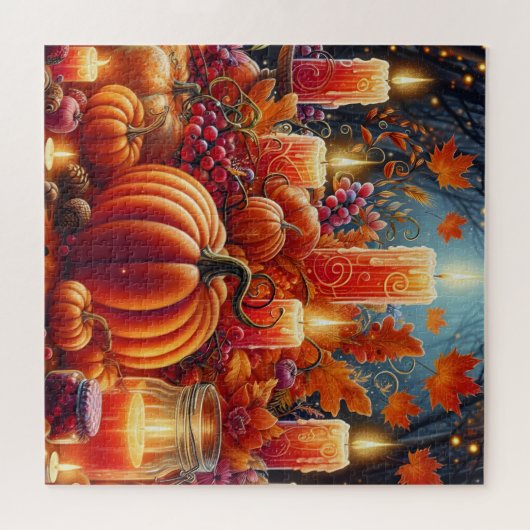 Autumn Puzzle Legpuzzel (Horizontaal)