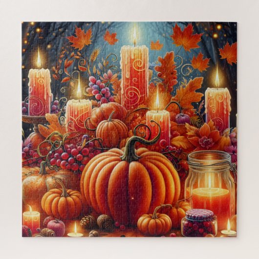 Autumn Puzzle Legpuzzel (Verticaal)