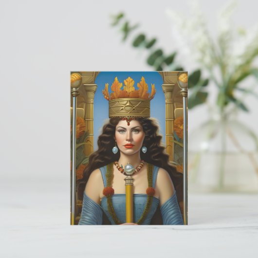 Autumn Queen Briefkaart (Staand voorkant)