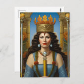 Autumn Queen Briefkaart (Voorkant / Achterkant)