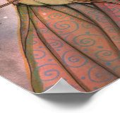 Autumn Queen Fairy Fantasy Art van Molly Harrison Poster (Hoek)