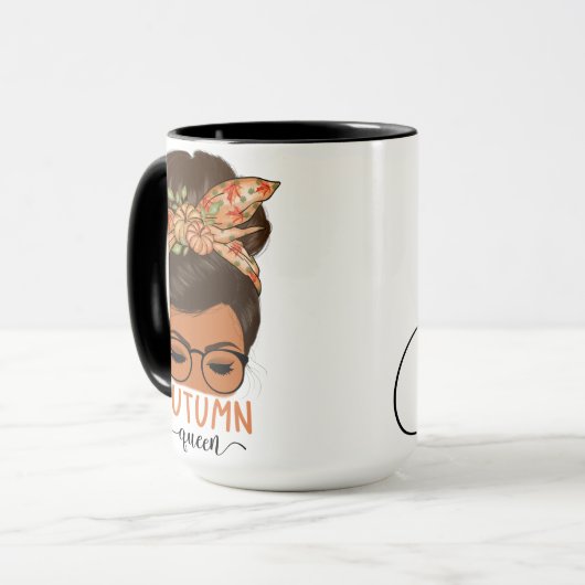 Autumn Queen Herfst Coffee Mok (Voorkant links)