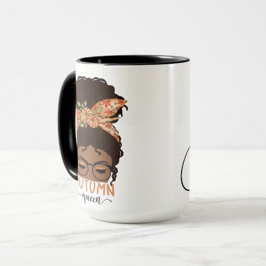 Autumn Queen Herfst Coffee Mok (Voorkant links)