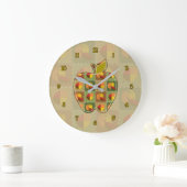 Autumn Quilt Clock Grote Klok (Huis)