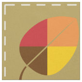 Autumn Quilt Fabric Stof (Close Up)